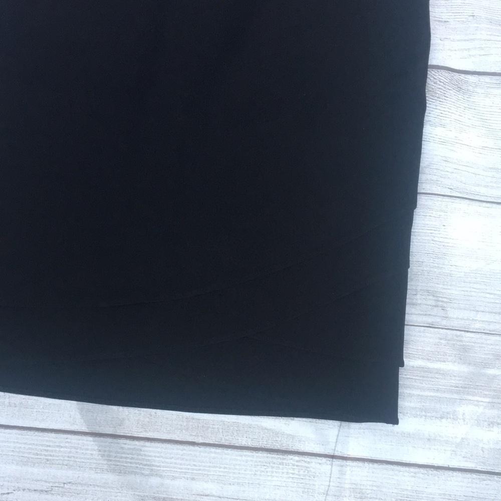 4 Ann Taylor work dress up skirt layered hem EUC - Picture 5 of 14